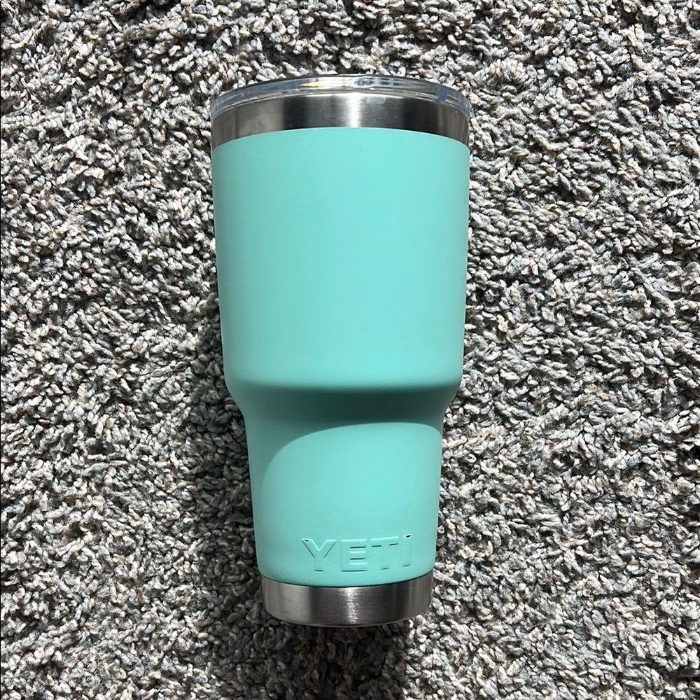 YETI Turquoise Tumbler